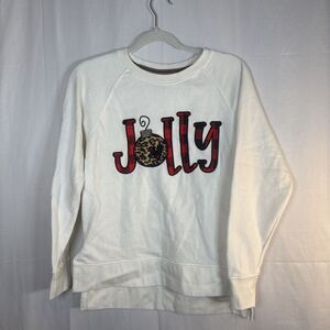 Women’s Royce Brand Jolly Crewneck Sweatshirt Size Small Preowned